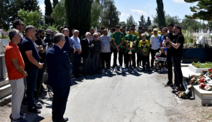 Topcan bugün anıldı. Tören saat 11:00’de Lefkoşa’da kabri başında gerçekleşti