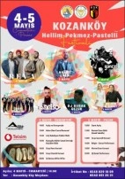 4. Kozanköy Hellim, Pekmez, Pastelli Festivali 4-5 Mayıs'ta&#8230;