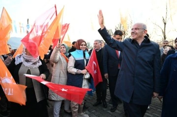 AK Parti Malatya Büyükşehir Adayı Sami Er’e Sürgü’de Coşkulu Karşılama