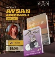 Aysan Özcezarlı perşembe günü kitaplarını imzalayacak