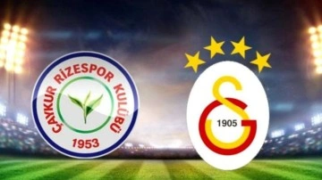 Çaykur Rizespor Galatasaray CANLI İZLE