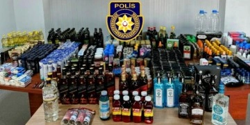 Gönyeli'de faaliyet gösteren markette hırsızlık: 1 tutuklu