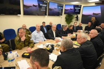 İsrail'de savaş kabinesi toplandı
