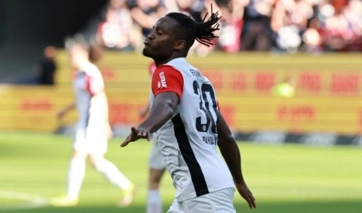 Michy Batshuayi'nin golü Eintracht Frankfurt'a yetmedi!
