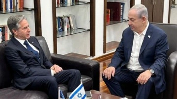 Netanyahu, Blinken ile bir araya geldi