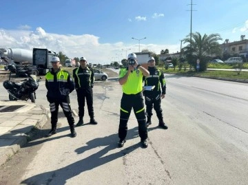 Trafik denetimlerinde 2 bin 610 araç kontrol edildi