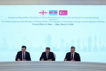 Türkiye, Azerbaycan, Gürcistan Üçlü Dışişleri Bakanları 9. Toplantısı yapıldı