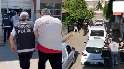 Uyu&#x15F;turucu ticareti yapan baba ve 3 o&#x11F;lu tutukland&#x131;