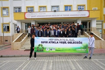 Yeşilyurt Belediyesinin Okullardaki Sıfır Atık ve Çevre Bilinci Eğitimleri Devam Ediyor